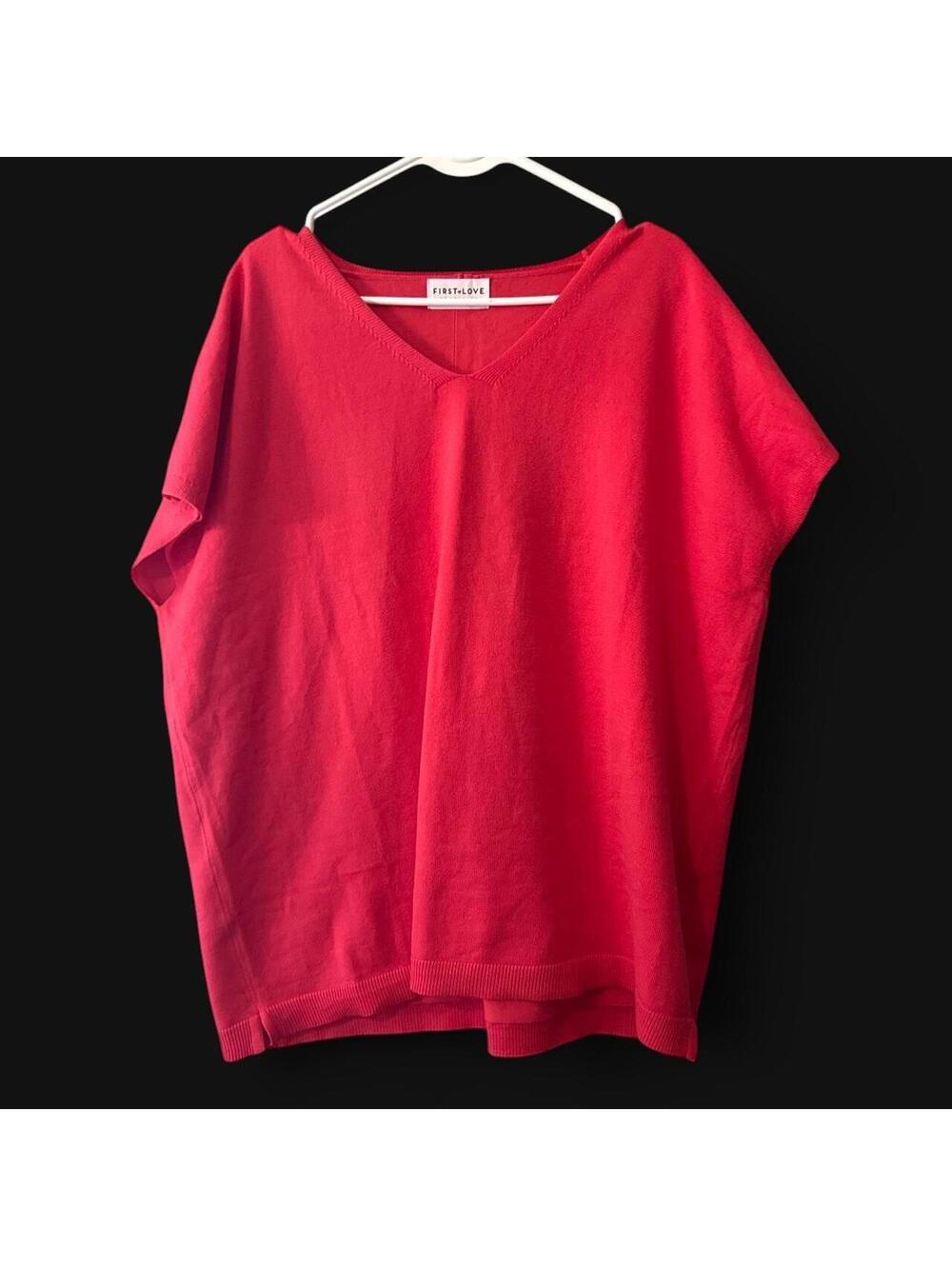Firsr love  pink oversized sweater size 2X